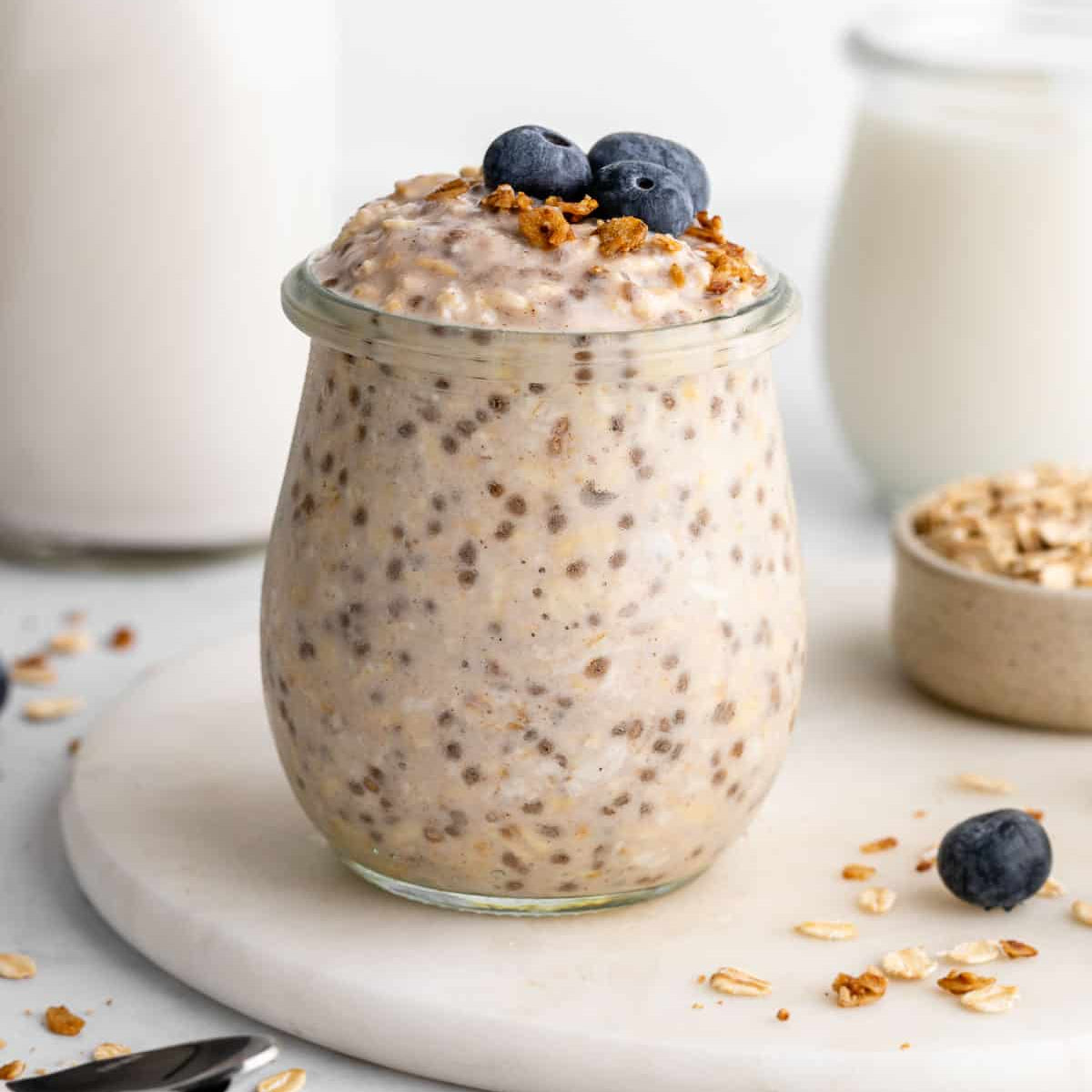 Colostrum Overnight Oats