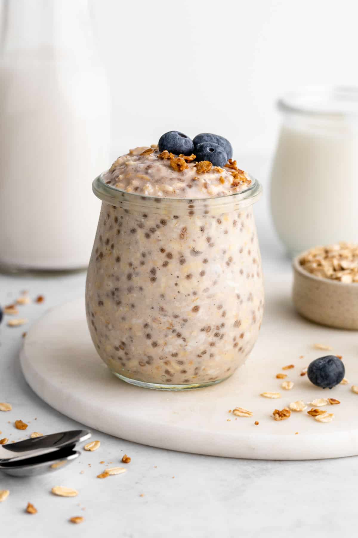 Colostrum Overnight Oats